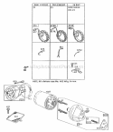 Air Cleaner Grp Diagram and Parts List for 404417-0109-99  Briggs and Stratton Engine